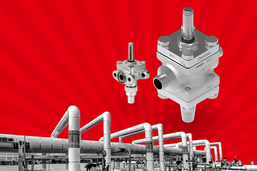 NOVA VÁLVULA SOLENOIDE DA DANFOSS PERMITE CONTROLE DE PRESSÕES MAIS ALTAS E TEMPERATURAS MAIS BAIXAS